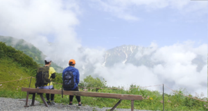 白馬五竜高山植物園の見晴らし