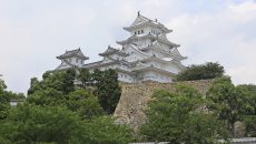 三国堀からの姫路城　