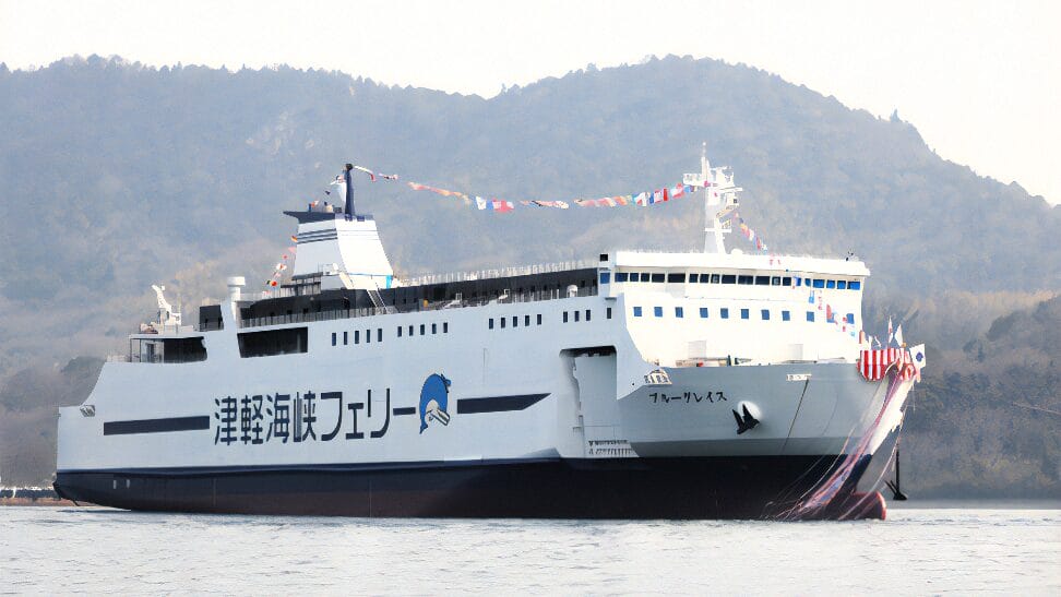 津軽海峡フェリー、新造船「ブルーグレイス」2025年8月8日就航ー展望